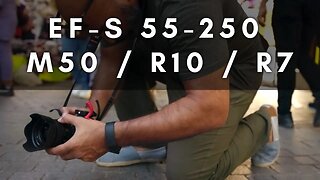 Best Budget Telephoto Lens for M50, R10 & R7 | EF-S 55-250mm