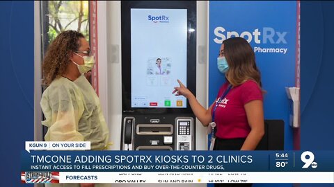 New self-serve kiosks allow TMC patients to fill prescriptions