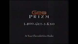 Geo Prizm Commercial - Beautiful Interior, even when completely wrecked