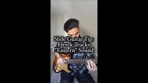 Slide Guitar Tip - Derek Trucks "Eastern" Slide Sound