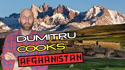 Dumitru cooks Afghanistan's national dish, Kabuli Pulao.