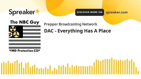 DAC - Everything Has A Place