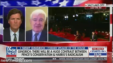 Newt Gingrich on Tucker Carson Tonight | October 7, 2020