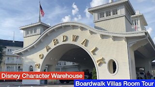 First Time at Disney's Character Warehouse | A Very Empty Resort & Boardwalk Room Tour | Dec 2020