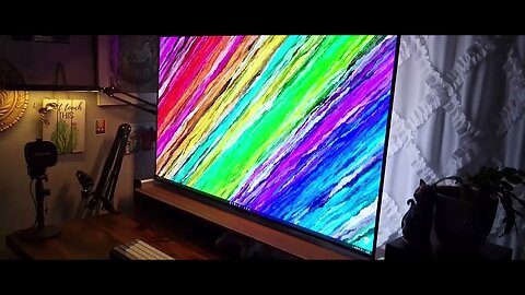 My first OLED monitor! The LG C2 48in!