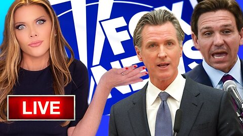Fox's B-TEAM Debate with Newsom DeSantis BOMBS | Trish Regan Show