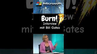 A Rare Interview With Bill Gates, This Is EPIC!
