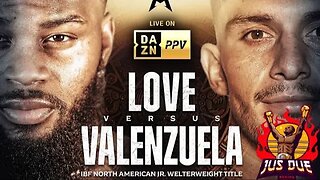 MONTANA "TOO PRETTY" LOVE vs GABRIEL GOLLAZ VALENZUELA on DAZN tonight!!! WHO WINS?