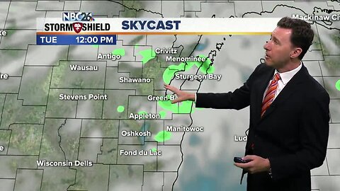 Michael Fish's NBC26 weather forecast