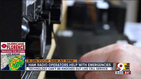 Ham radio operators could play important role in potential Hurricane Florence disaster