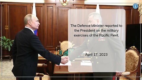Meeting with Defence Minister Sergei Shoigu