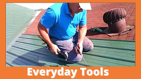 How to Cut A Metal Roof Penetration