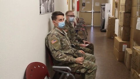 Arizona National Guard soldier's receive COVID-19 vaccination