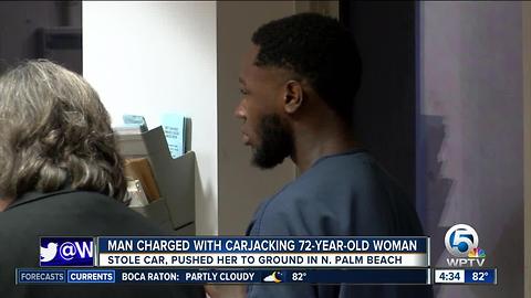 Miami-Dade man charged with carjacking woman in North Palm Beach