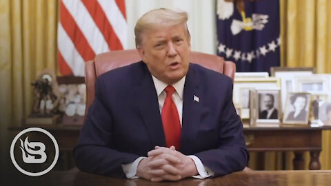 BREAKING: Trump Calls for Peace in Video Message After Being Impeached for the Second Time