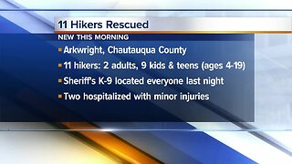 11 Missing Hikers Found in Chautauqua County