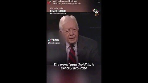 Jimmy Carter speaks truth, hence was not re-elected