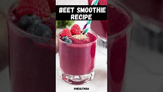 Beet Smoothie Recipe for Healthy Living