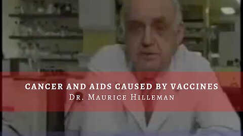 Senior Merck Scientist Dr. Maurice Hilleman Talk On Vaccines