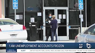 1.4 million jobless claims frozen