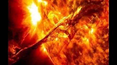 Back to back Solar flares