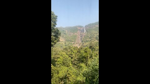 waterfall goa india