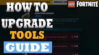 How To Craft Better Tools In LEGO Fortnite