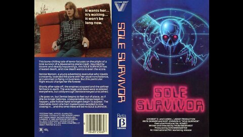 O Único Sobrevivente (Sole Survivor) - 1984 - Legendado (VHS-Rip)