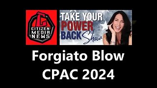 CPAC 2024 - Forgiato Blow Rapper Turned Trump Supporter Talks Politics, Patriotism & Cultural Battle
