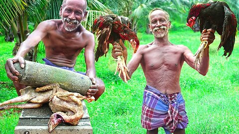 FIGHTING CHICKEN SOUP RECIPE | சண்டகோழி இடியல் ரசம் | Village Traditional Healthy Food |