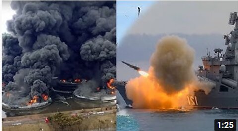 Russia launches missiles from warships to destroy Ukrainian fuel lifeline
