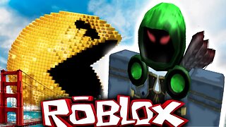 SURVIVE A GIANT PACMAN!? | Roblox