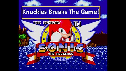 100% Sonic Mirror Playthrough As Knuckles