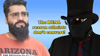 He knows the REAL reason atheists don’t convert!