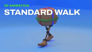 Standard Walk - 3D Animation - Zeitbasierte Medien - Autodesk Maya