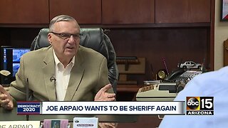 Former Maricopa County Sheriff Joe Arpaio running for Sheriff