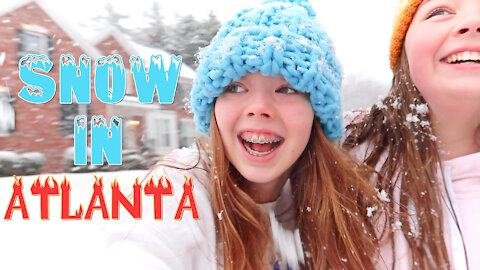 Snow in Atlanta! | Whitney Bjerken