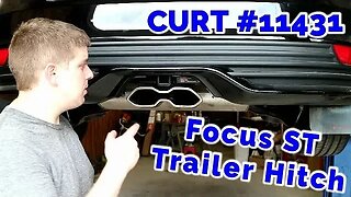 Ford Focus ST Trailer Hitch Install :: CURT 11431