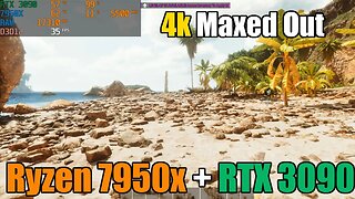 ARK SURVIVAL ASCENDED BENCHMARK - 7950x RTX 3090