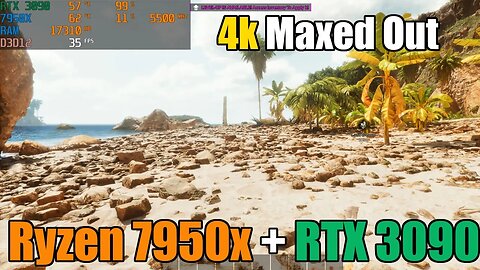 ARK SURVIVAL ASCENDED BENCHMARK - 7950x RTX 3090