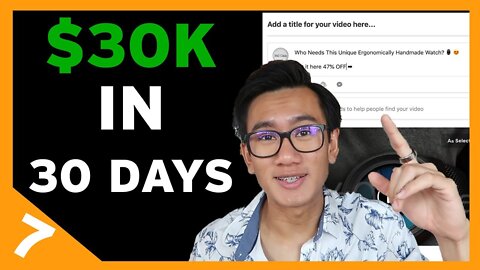 $30k in 30 Days - Ep7 - FB Ad Manager Setup, Creating an IG Account and Launching the 1st FB AD!