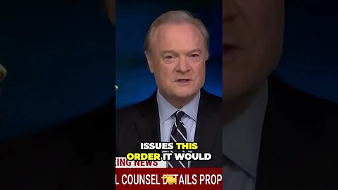 Lawrence on Trump judge hearing espionage case: Never get over how outrageous this is #shorts