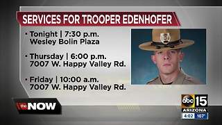 Memorial services planned for fallen DPS trooper