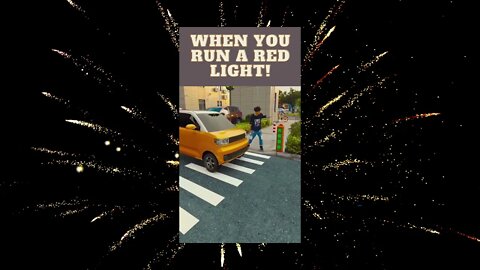 When You Run a Red Light? #Shorts #Viral #Traffic #Cars #CarCrash #CarCrashes