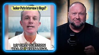 Alex Jones: The Globalists Want To Kill Tucker Carlson Using The Espionage Act - 2/8/24