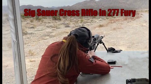 Sig Sauer Cross Rifle - In the all new 277 Fury!