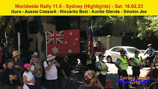 WorldWide Rally 11.0 - Sydney (Highlights) - Sat. 18.02.23 - Guru - Auntie Glenda - Smokin Joe
