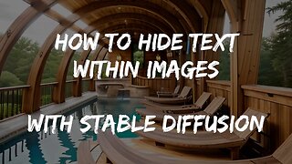 Creating Optical WORD Illusionary Images with Stable Diffusion and ControlNet AI Tutorial | A1111