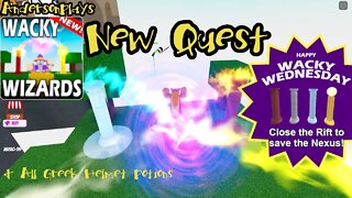 AndersonPlays Roblox Wacky Wizards 🏛️NEW QUEST🏛️ - How to Get Greek Helmet + Greek Helmet Potions