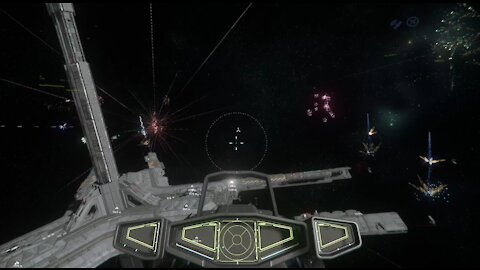 Star Citizen Alpha 3.13.1: Invictus Launch Javelin Arriving at Port Tressler